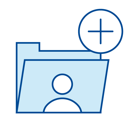 Registrierung Patientenportal Illustration Registrierung Patientenportal
