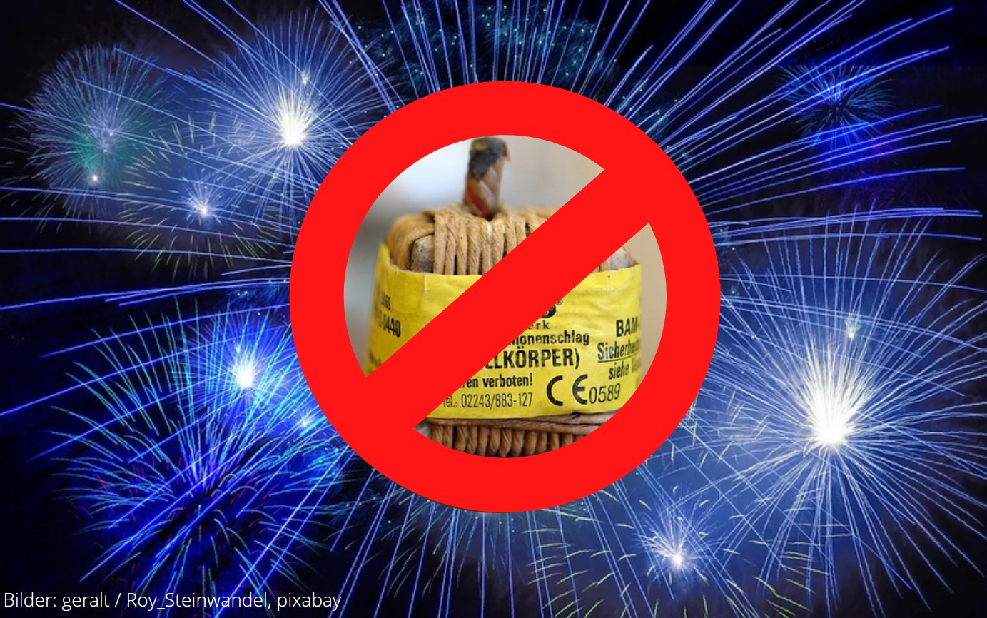 Silvesterfeuerwerk Verbot 2022