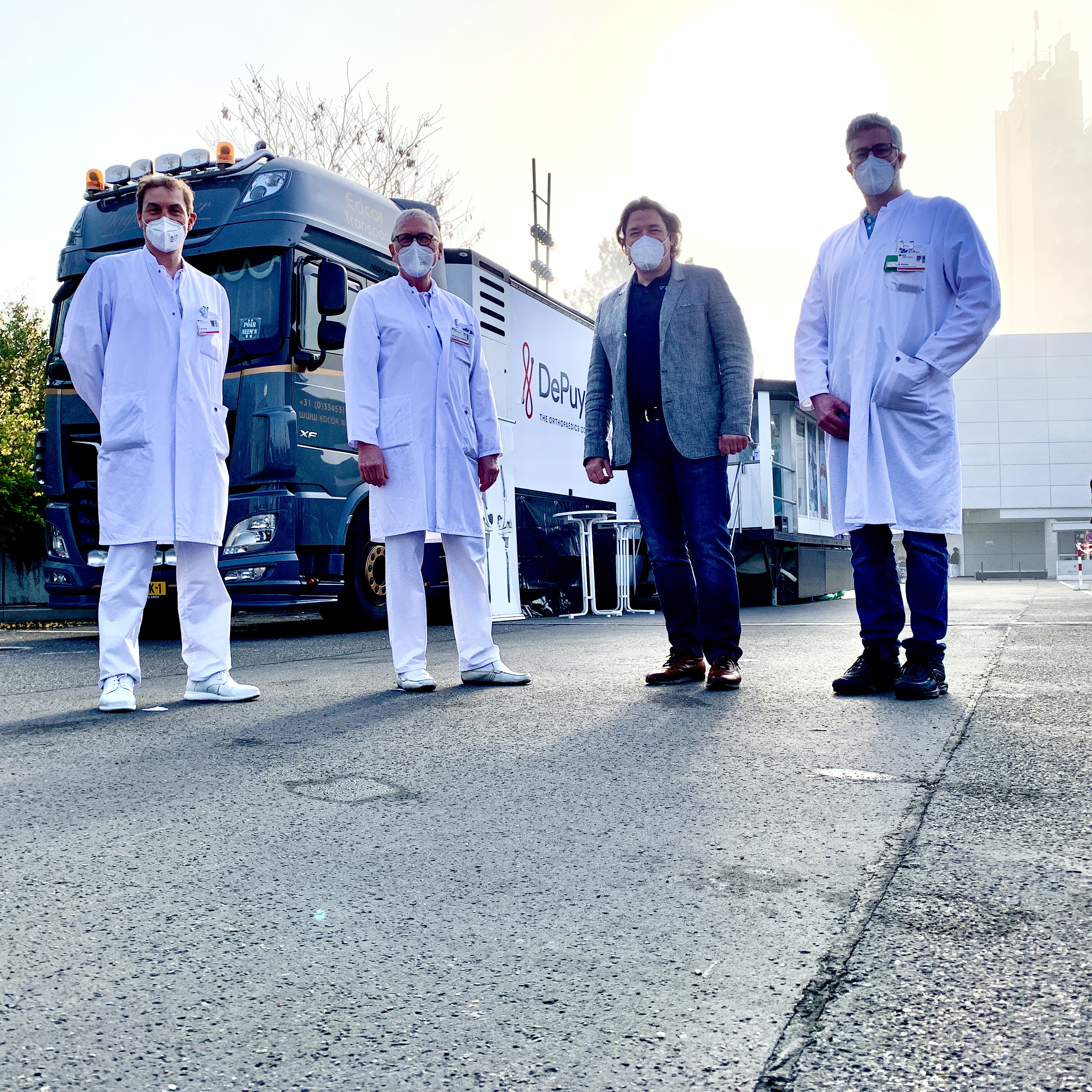 Fort- und Weiterbildungs-Truck an der BGU Fort- und Weiterbildungs-Truck an der BGU