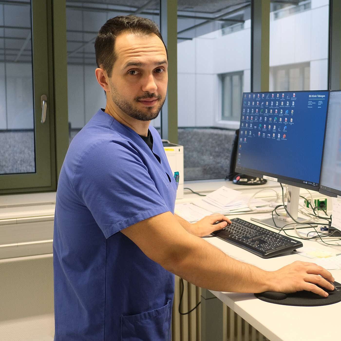 Pflegefachmann Ivan Djashikov