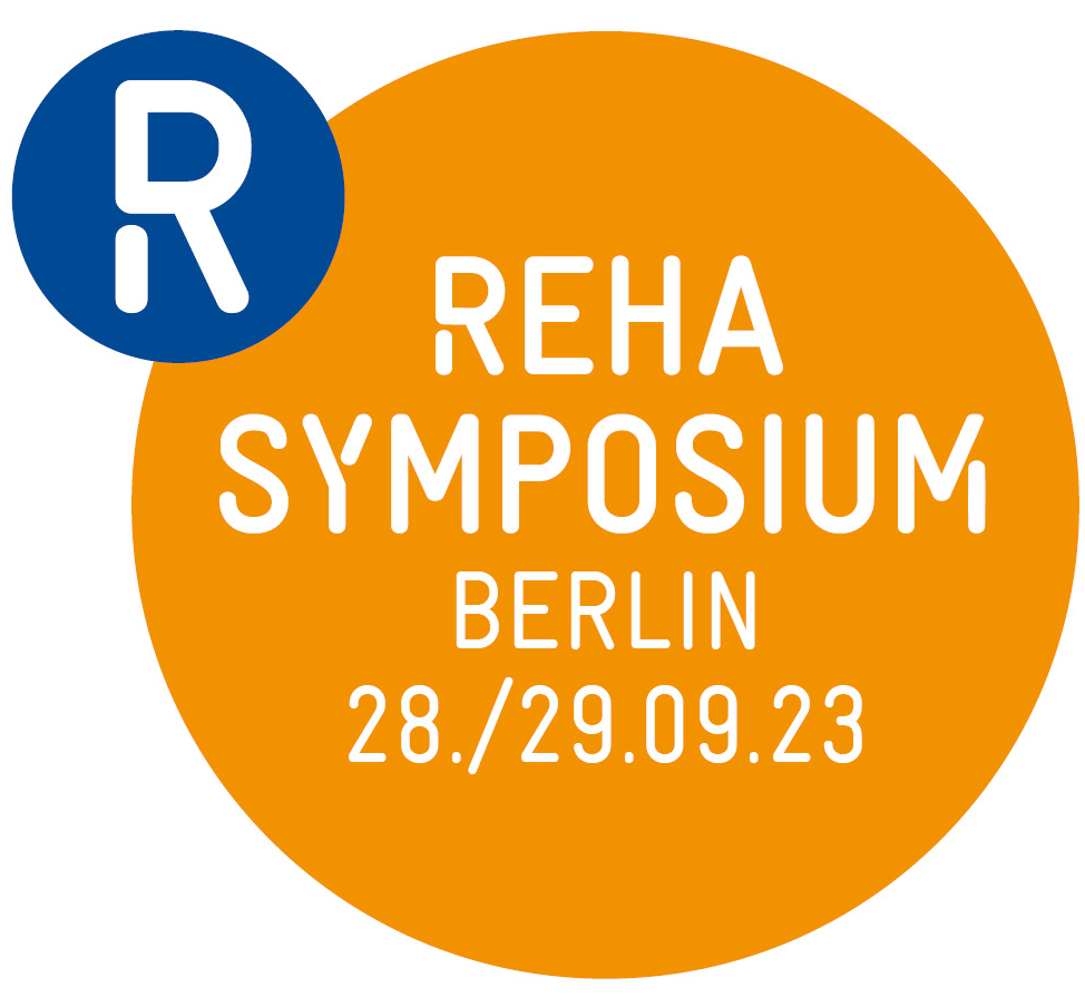 Reha Symposium der BG Kliniken am 28. und 29. September 2023 in Berlin Visual und Logo Reha Symposium der BG Kliniken 2023