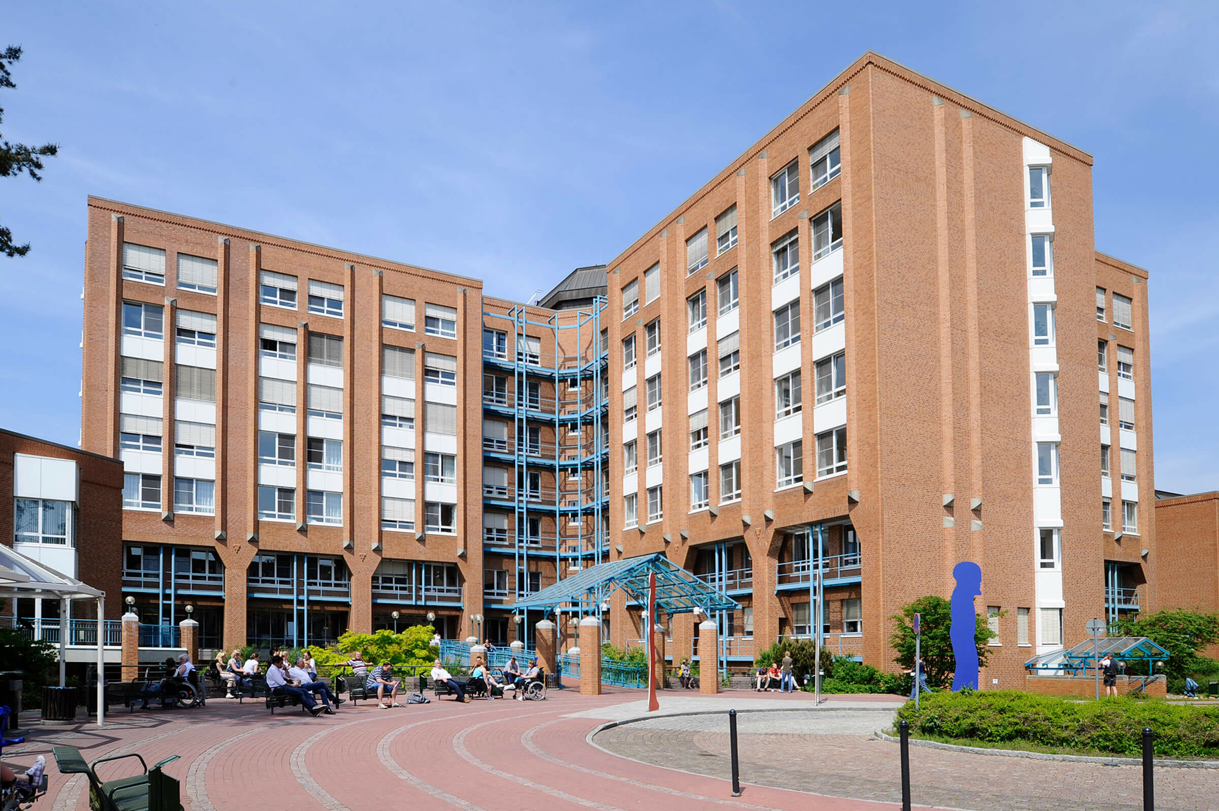 BG Klinikum Hamburg Haupteingang BG Klinik Hamburg