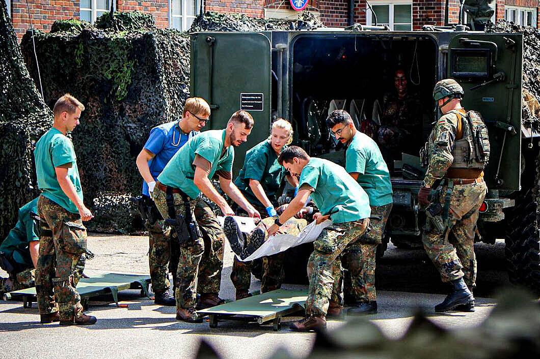 Informations- und Lehrübung des Sanitätsdienstes der Bundeswehr