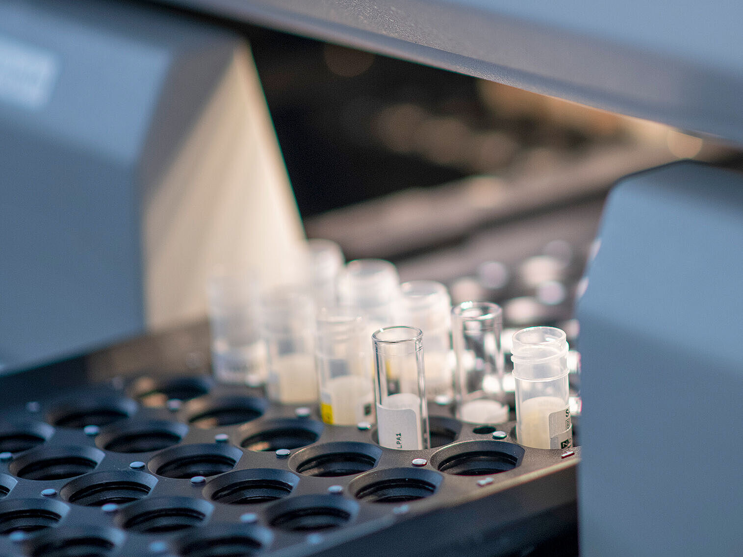 Zufuhr von Proben in klinischen Analyser