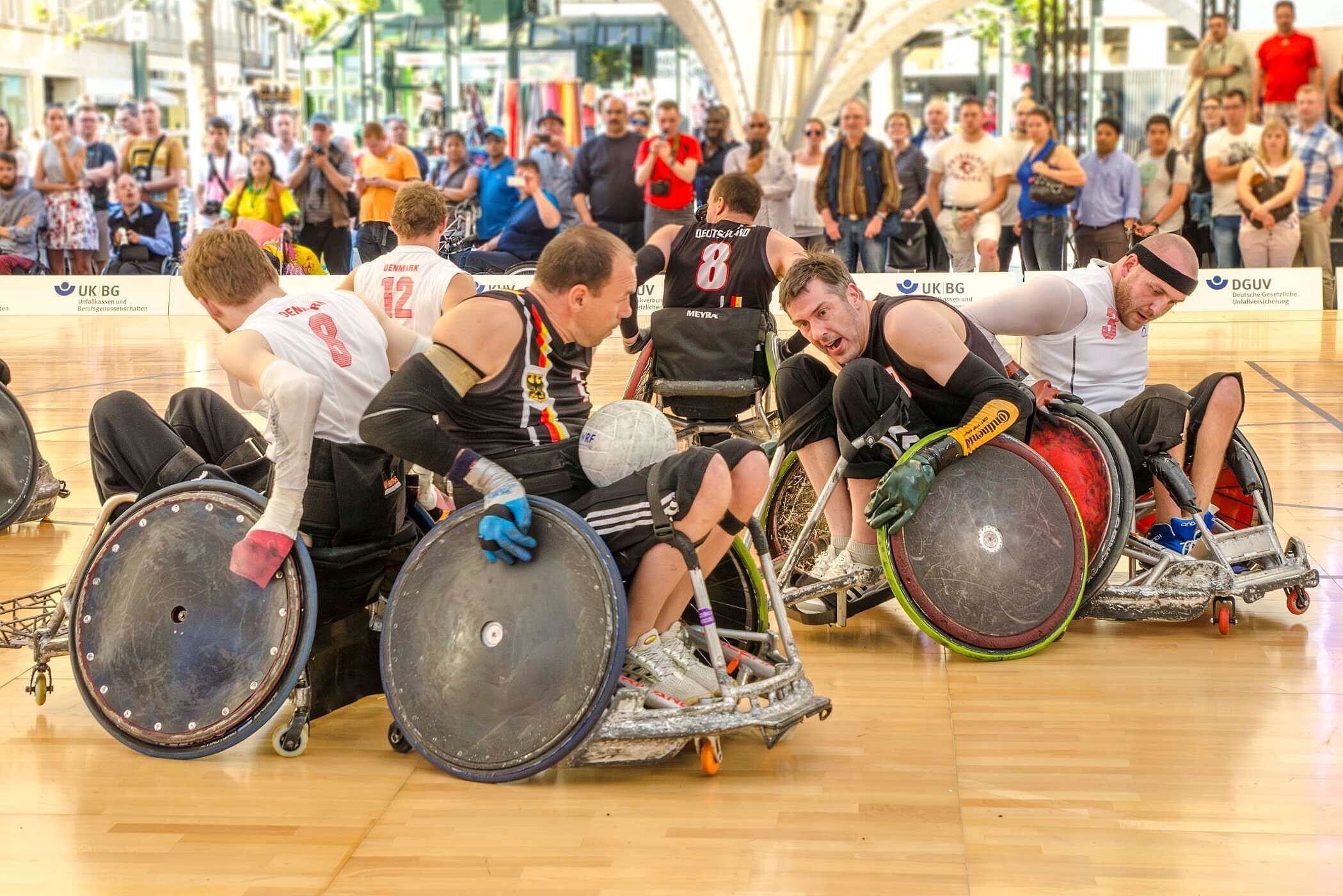 Rollstuhl-Rugby