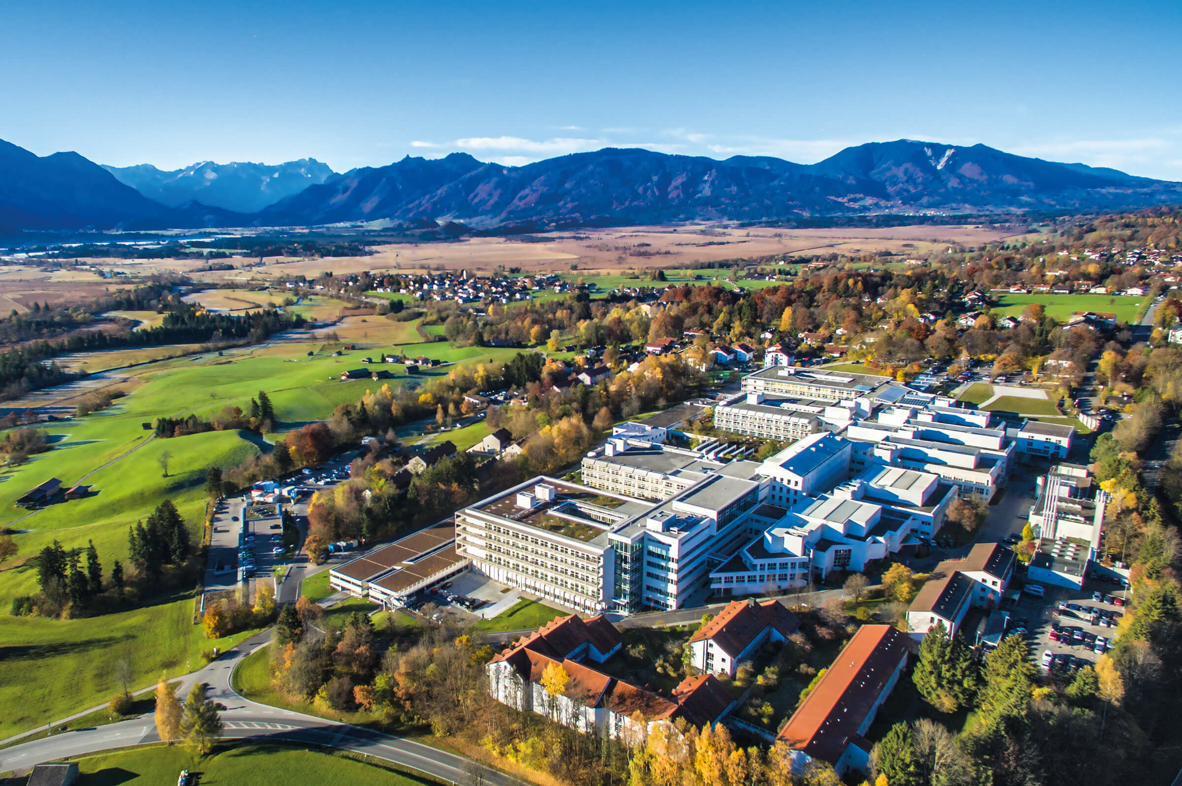 Außenansicht BG Unfallklinik Murnau