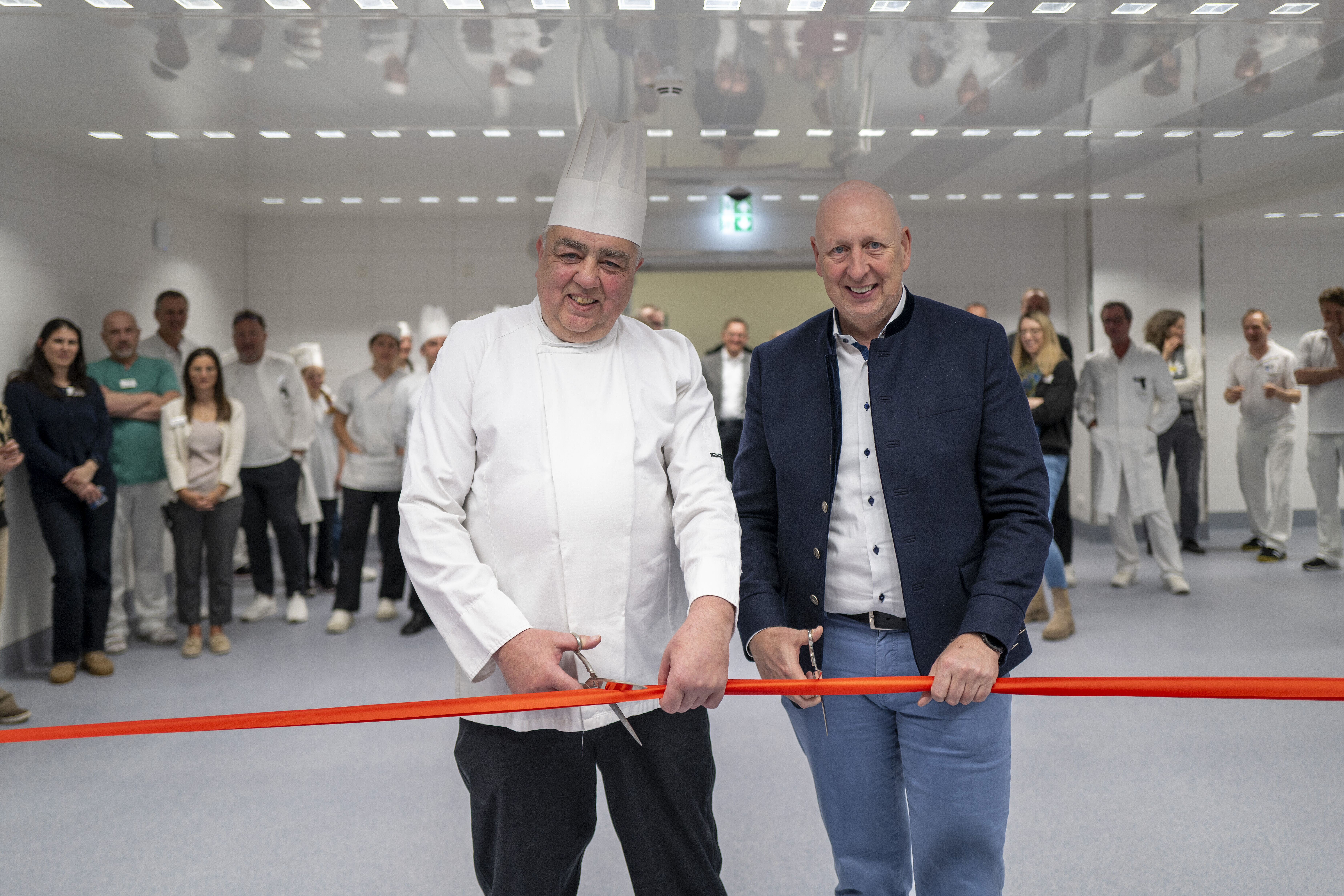 BG Unfallklinik Murnau präsentiert topmoderne Großküche