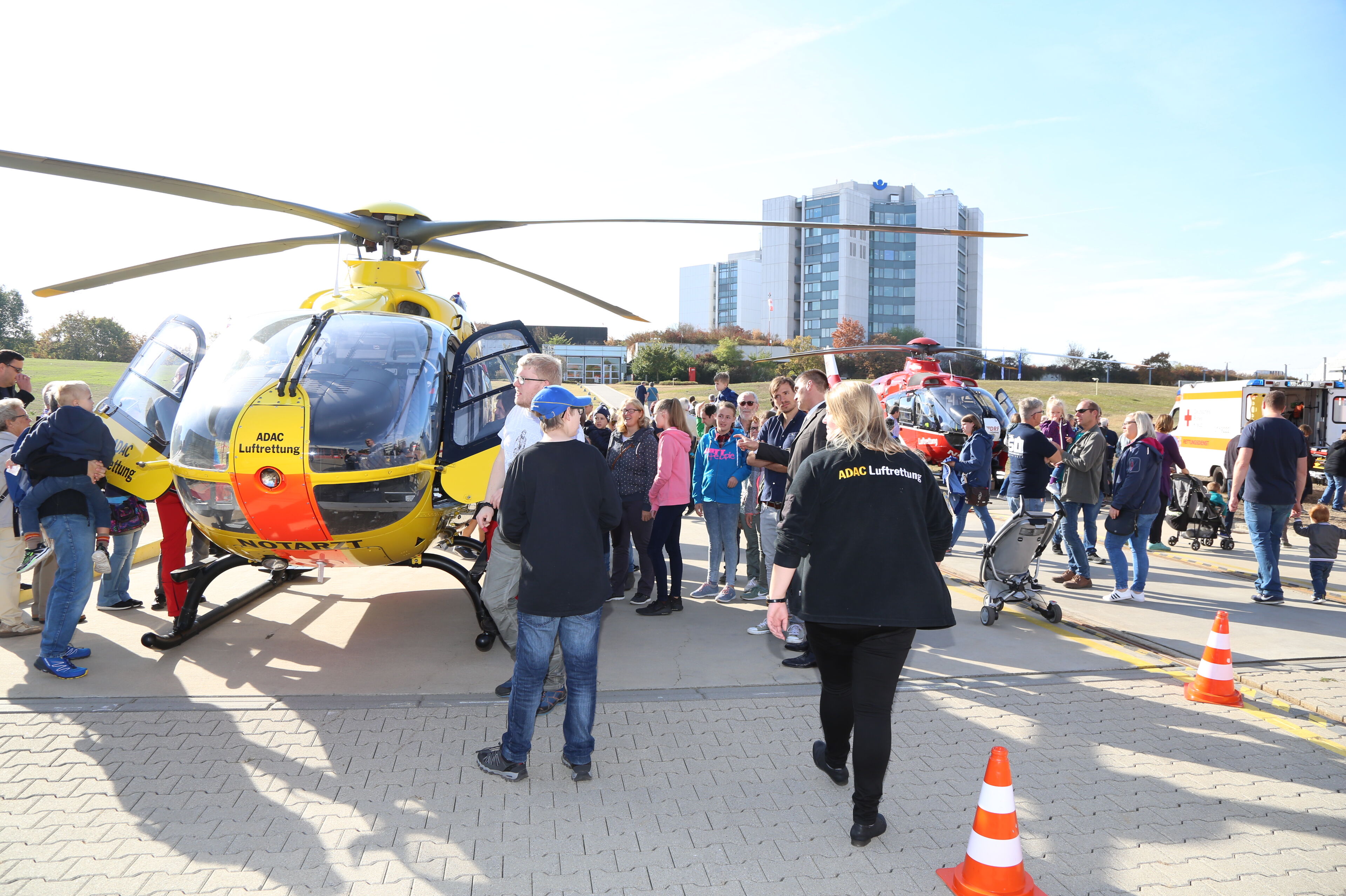Tag der offenen Tür Christoph 5 und BG Klinik Ludwigshafen