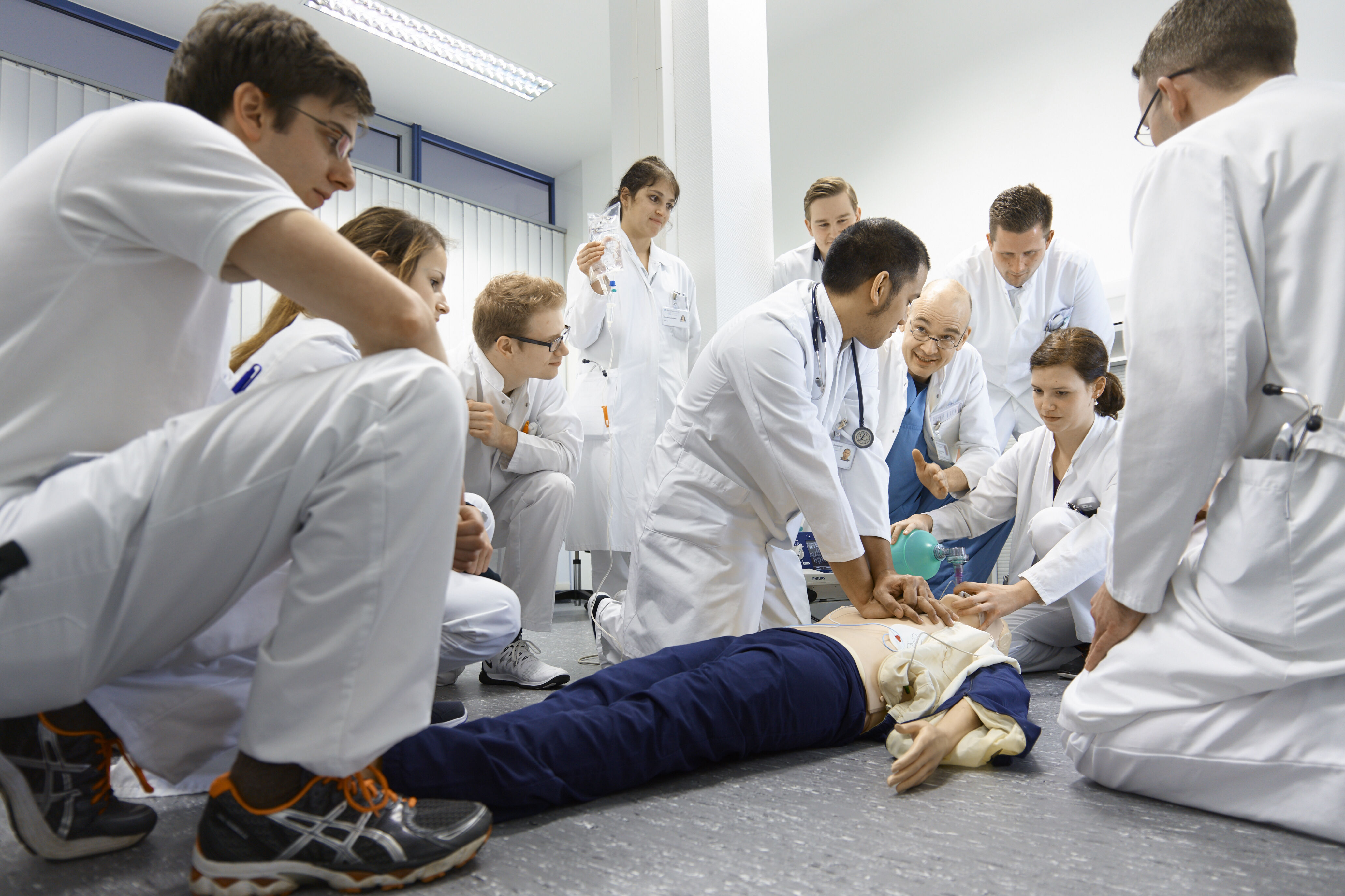 Simulationstraining im Skills Lab Simulationstraining im Skills Lab