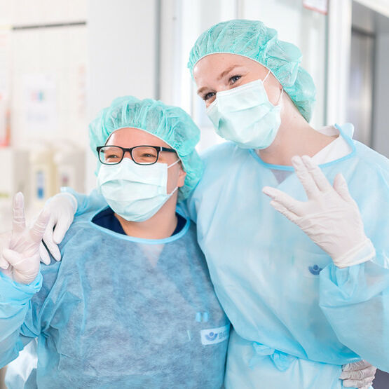 Auf der Station für Septische Chirurgie