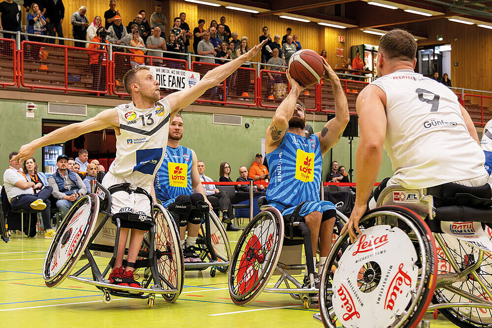 Rollstuhl Basketball