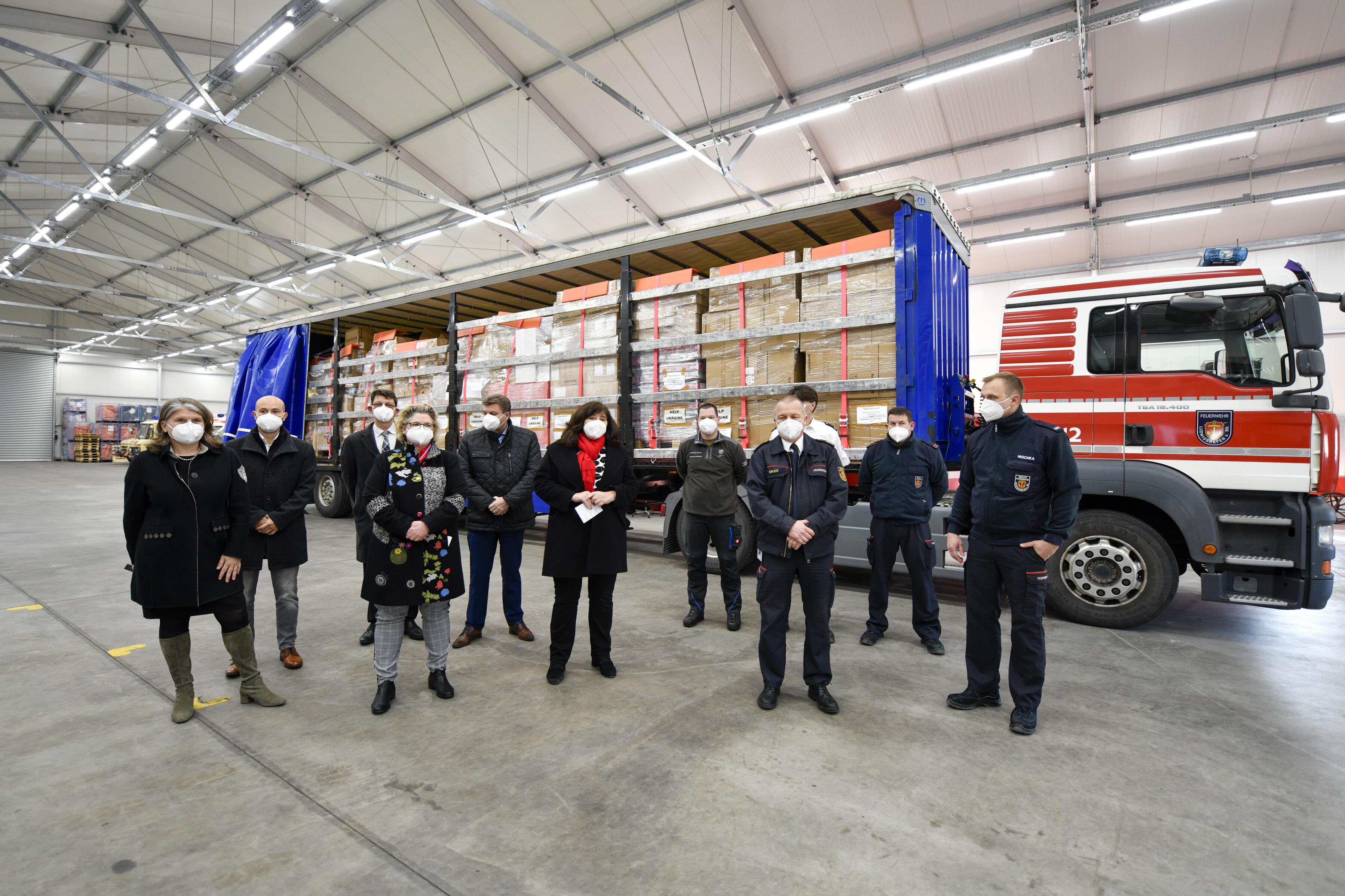 BG Klinik Ludwigshafen beteiligt sich an Hilfstransport für die Ukraine