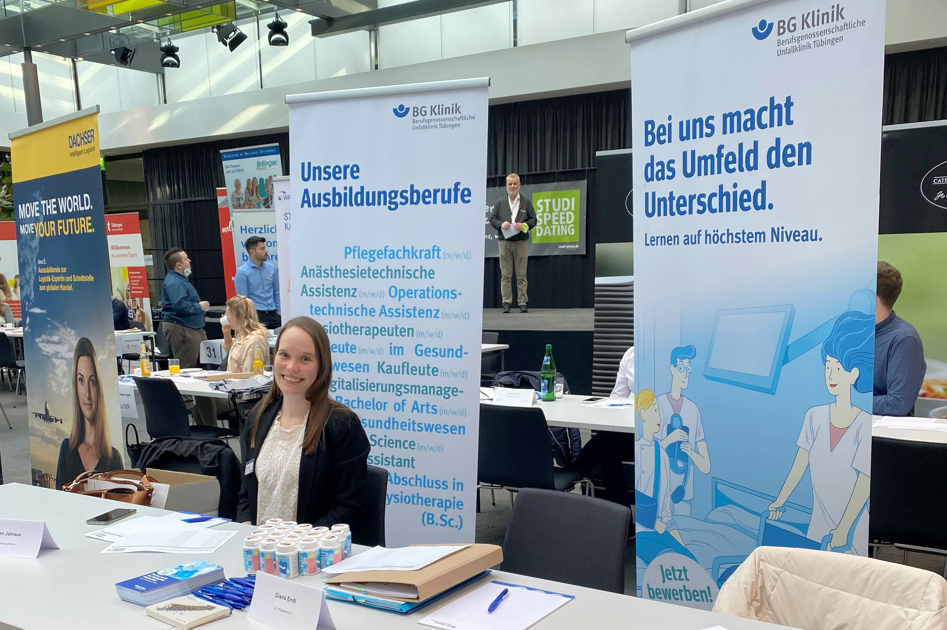 Azubi-Speed-Dating, Teamleiterin der Personalabteilung Ellen Jahraus