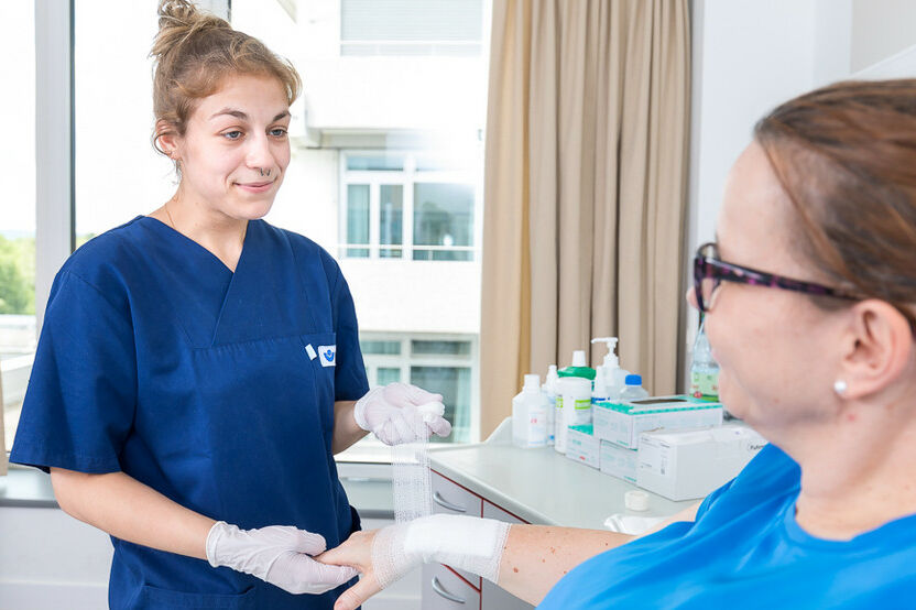 Auf der Station für Plastische, Hand- und Rekonstruktive Chirurgie