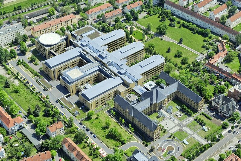 Klinik von oben Klinik von oben