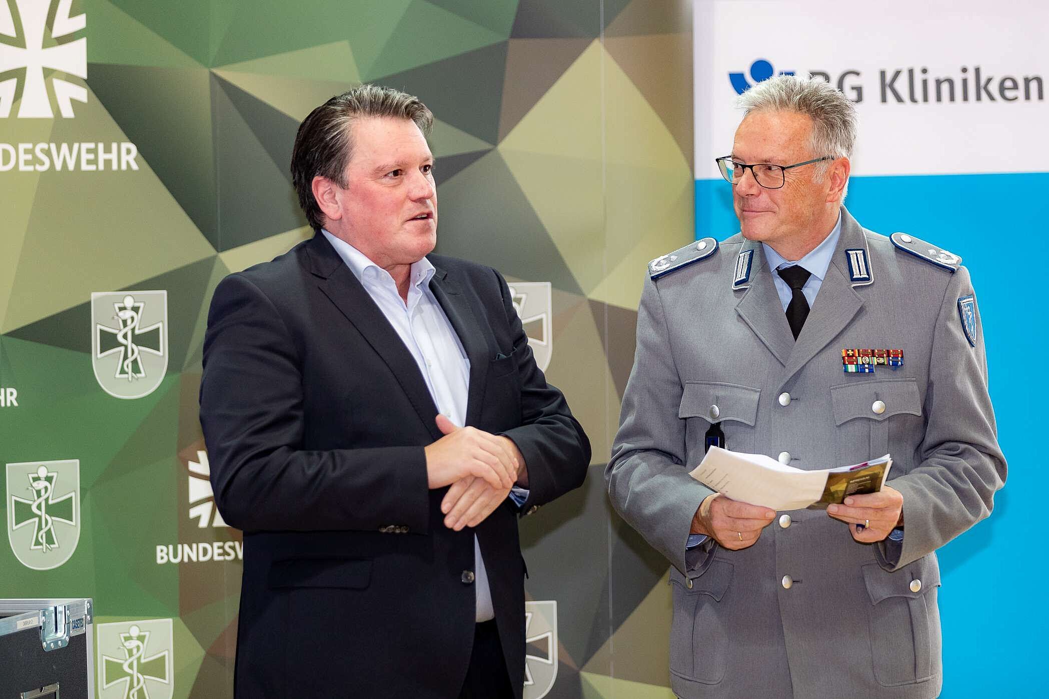 (Foto: Bundeswehr) Simulationsübung „SanBrücke 2025“