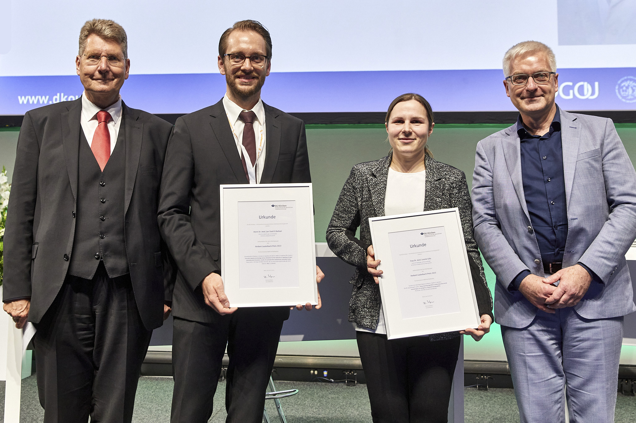 Herbert-Lauterbach-Preis 2022 (© Intercongress) Herbert-Lauterbach-Preis 2022 (© Intercongress)
