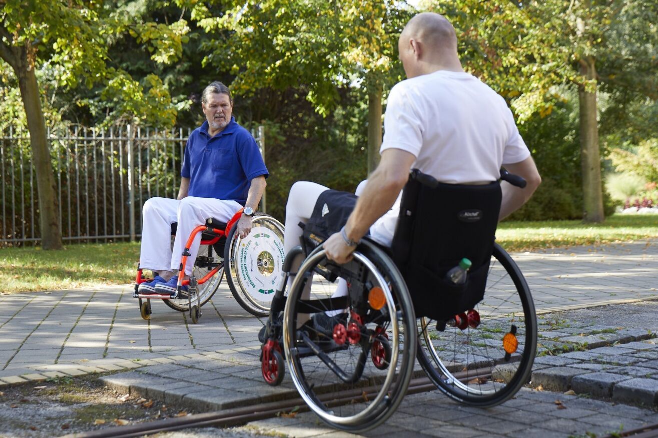 Therapie Rollstuhlfahrer