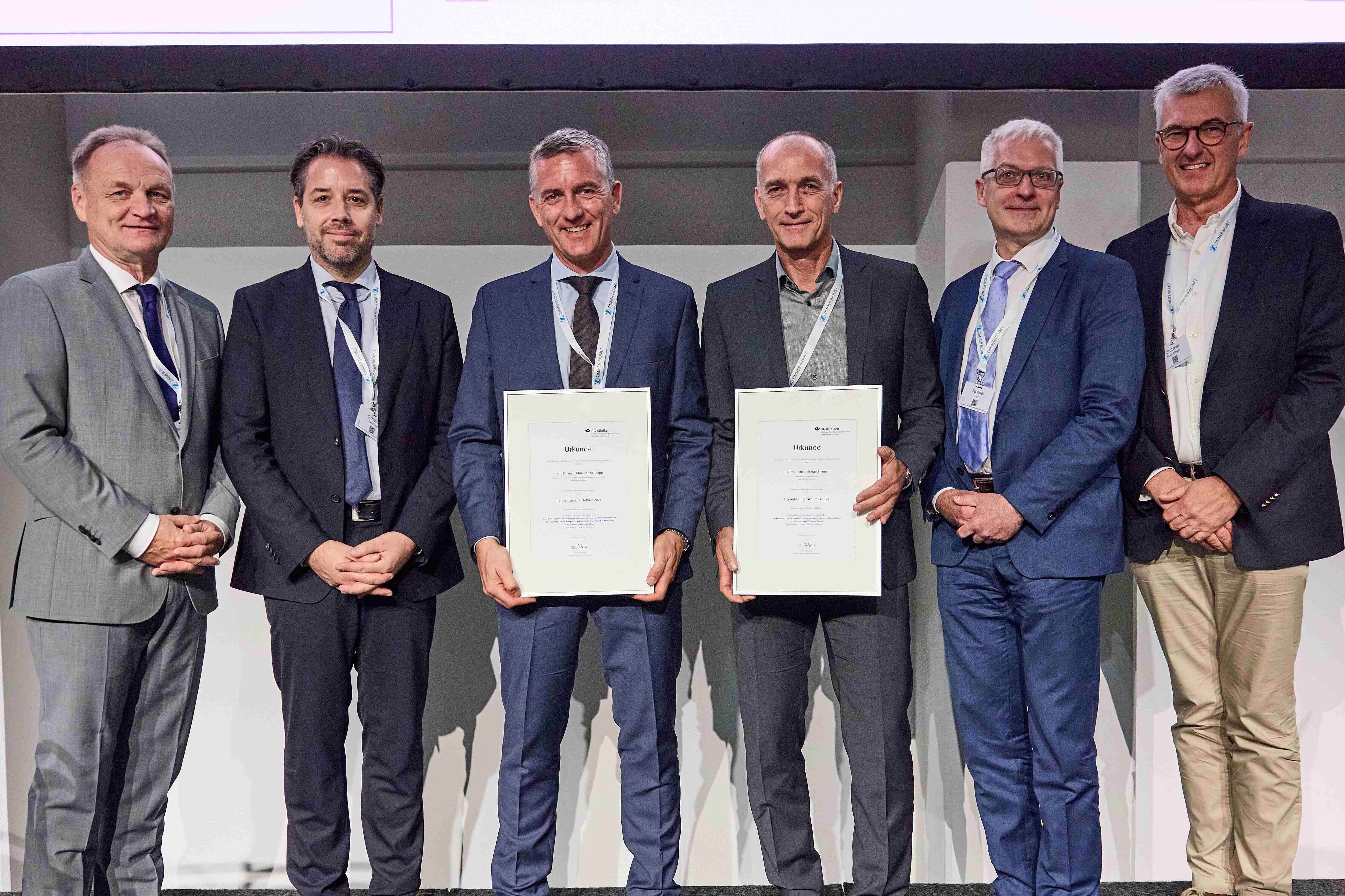 Herbert-Lauterbach-Preis 2024 (© Intercongress) Herbert-Lauterbach-Preis 2024 (© Intercongress)