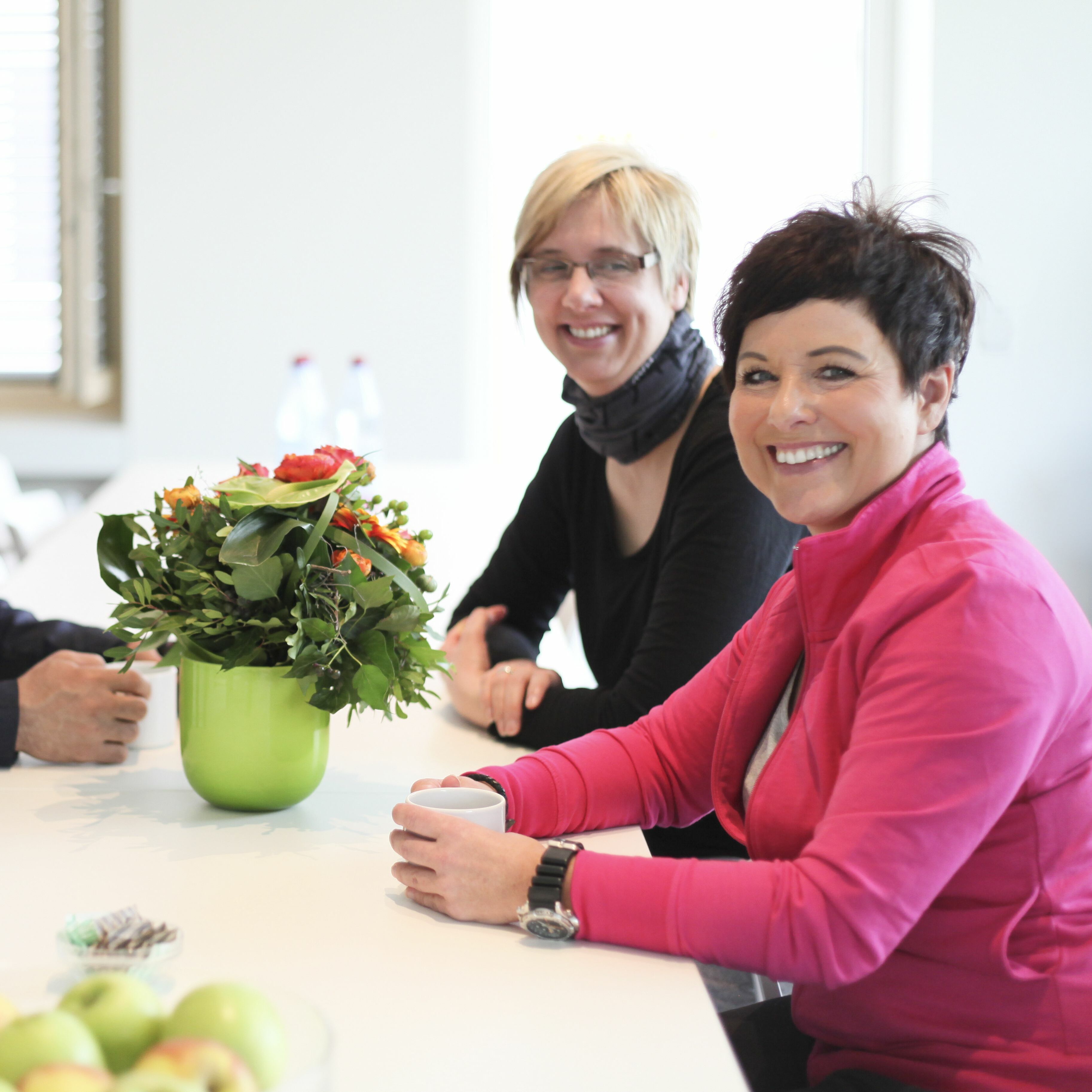 Besucher der BG Klinik Ludwigshafen